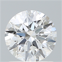 Del inventario de diamantes de laboratorio, 1.21 quilates, Redondo , Color D, claridad VVS2 y certificado IGI
