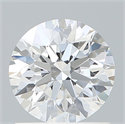 Del inventario de diamantes de laboratorio, 1.07 quilates, Redondo , Color D, claridad VVS2 y certificado IGI