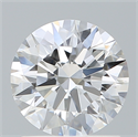 Del inventario de diamantes de laboratorio, 1.30 quilates, Redondo , Color D, claridad VVS2 y certificado IGI