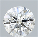 Del inventario de diamantes de laboratorio, 1.56 quilates, Redondo , Color F, claridad VVS1 y certificado IGI
