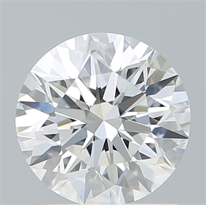Picture of Lab Created Diamond 1.22 Carats, Round with Excellent Cut, D Color, VVS2 Clarity and Certified by IGI
