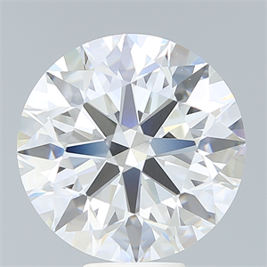Picture of Lab Created Diamond 7.74 Carats, Round with Ideal Cut, F Color, VS1 Clarity and Certified by IGI
