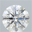 Lab Created Diamond 6.20 Carats, Round with Ideal Cut, F Color, VVS2 Clarity and Certified by IGI