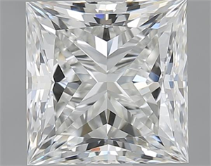 Picture of 1.70 Carats, Princess H Color, VS2 Clarity and Certified by GIA