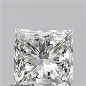 Picture of 0.60 Carats, Princess J Color, VS2 Clarity and Certified by GIA