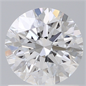 Del inventario de diamantes de laboratorio, 1.10 quilates, Redondo , Color E, claridad VVS2 y certificado IGI