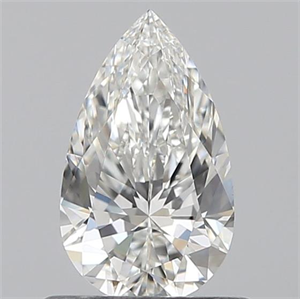 Picture of 0.60 Carats, Pear G Color, VVS2 Clarity and Certified by GIA