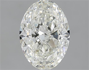 Picture of 1.50 Carats, Oval J Color, SI1 Clarity and Certified by GIA