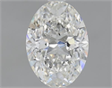 1.20 Carats, Oval H Color, SI2 Clarity and Certified by GIA