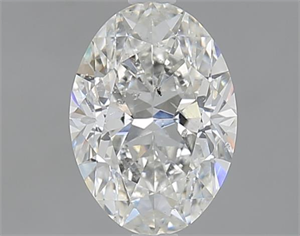 Picture of 1.20 Carats, Oval H Color, SI2 Clarity and Certified by GIA