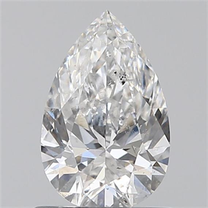 Picture of 0.70 Carats, Pear E Color, SI2 Clarity and Certified by GIA