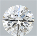Lab Created Diamond 4.55 Carats, Round with Ideal Cut, F Color, VS1 Clarity and Certified by IGI