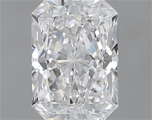 Picture of 1.01 Carats, Radiant E Color, SI1 Clarity and Certified by GIA