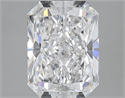 3.02 Carats, Radiant D Color, SI2 Clarity and Certified by GIA