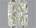 2.50 Carats, Radiant M Color, SI1 Clarity and Certified by GIA