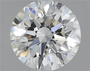Picture of 1.51 Carats, Round with Excellent Cut, J Color, SI2 Clarity and Certified by GIA