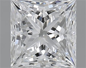 Picture of 1.00 Carats, Princess E Color, SI1 Clarity and Certified by GIA