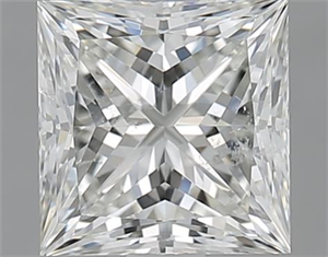Picture of 1.01 Carats, Princess J Color, SI2 Clarity and Certified by GIA