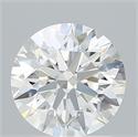 Del inventario de diamantes de laboratorio, 1.75 quilates, Redondo , Color F, claridad VVS2 y certificado IGI