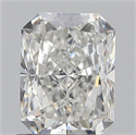 0.90 Carats, Radiant H Color, SI1 Clarity and Certified by GIA