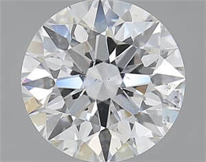 Picture of 2.01 Carats, Round with Excellent Cut, E Color, SI1 Clarity and Certified by GIA