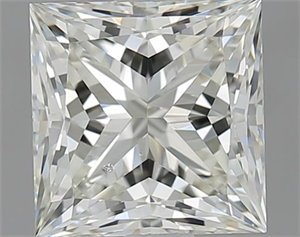Picture of 1.02 Carats, Princess K Color, SI1 Clarity and Certified by GIA