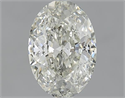 1.01 Carats, Oval K Color, SI2 Clarity and Certified by GIA