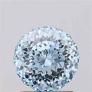 Picture of Lab Created Diamond 1.60 Carats, ROUND POLYGON with  Cut, Fancy Intense Blue Color, VVS1 Clarity and Certified by IGI