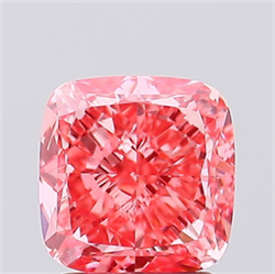 Foto Del inventario de diamantes de laboratorio, 2.18 quilates,  , Color Fancy Vivid Pink, claridad VS1 y certificado IGI de