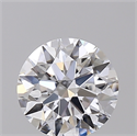 Lab Created Diamond 1.02 Carats, Round with Ideal Cut, D Color, VVS1 Clarity and Certified by IGI