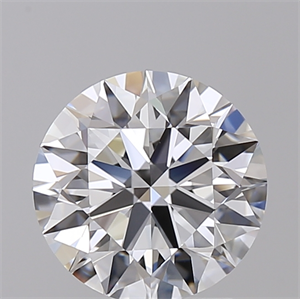 Picture of Lab Created Diamond 1.93 Carats, Round with Ideal Cut, E Color, VVS2 Clarity and Certified by IGI