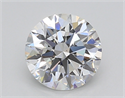Lab Created Diamond 1.23 Carats, Round with Ideal Cut, D Color, VS1 Clarity and Certified by IGI