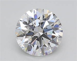 Picture of Lab Created Diamond 1.23 Carats, Round with Ideal Cut, D Color, VS1 Clarity and Certified by IGI