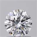 Lab Created Diamond 0.88 Carats, Round with Ideal Cut, E Color, VVS2 Clarity and Certified by IGI