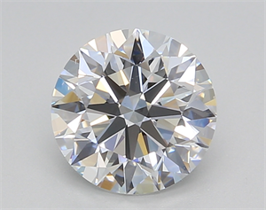 Picture of Lab Created Diamond 1.84 Carats, Round with Ideal Cut, D Color, VVS2 Clarity and Certified by IGI