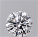 Del inventario de diamantes de laboratorio, 1.02 quilates, Redondo , Color D, claridad VVS2 y certificado GIA