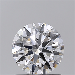 Picture of Lab Created Diamond 1.02 Carats, Round with Excellent Cut, D Color, VVS2 Clarity and Certified by GIA