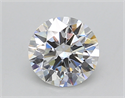 Lab Created Diamond 1.02 Carats, Round with Excellent Cut, E Color, VVS2 Clarity and Certified by GIA