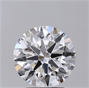 Lab Created Diamond 3.02 Carats, Round with Excellent Cut, E Color, VVS2 Clarity and Certified by GIA