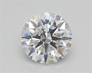 Picture of Lab Created Diamond 1.02 Carats, Round with Excellent Cut, D Color, VVS2 Clarity and Certified by GIA