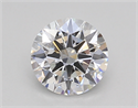 Del inventario de diamantes de laboratorio, 1.02 quilates, Redondo , Color D, claridad VVS2 y certificado GIA