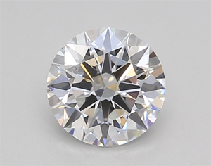 Picture of Lab Created Diamond 1.02 Carats, Round with Excellent Cut, D Color, VVS2 Clarity and Certified by GIA