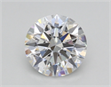 Lab Created Diamond 1.02 Carats, Round with Excellent Cut, D Color, VVS2 Clarity and Certified by GIA