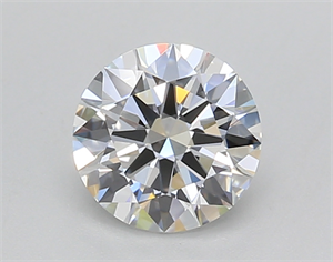 Picture of Lab Created Diamond 1.02 Carats, Round with Excellent Cut, E Color, VVS1 Clarity and Certified by GIA