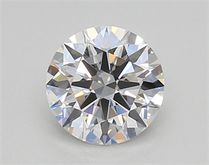 Picture of Lab Created Diamond 1.02 Carats, Round with Excellent Cut, D Color, VVS1 Clarity and Certified by GIA