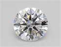 Lab Created Diamond 1.01 Carats, Round with Excellent Cut, E Color, VVS2 Clarity and Certified by GIA