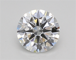 Picture of Lab Created Diamond 1.01 Carats, Round with Excellent Cut, E Color, VVS2 Clarity and Certified by GIA