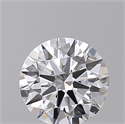 Del inventario de diamantes de laboratorio, 1.02 quilates, Redondo , Color D, claridad VVS2 y certificado GIA