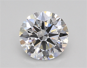 Picture of Lab Created Diamond 1.02 Carats, Round with Excellent Cut, D Color, VVS2 Clarity and Certified by GIA