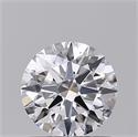 Lab Created Diamond 1.02 Carats, Round with Excellent Cut, D Color, VS1 Clarity and Certified by GIA